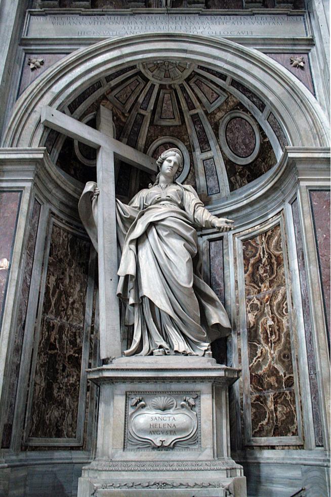 0 statue de sainte helene par andrea bolgi basilique st pierre vatican 11