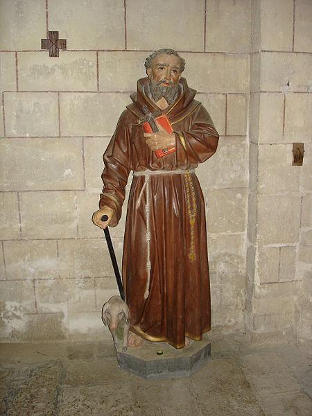 450px statue de saint antoine et son cochon
