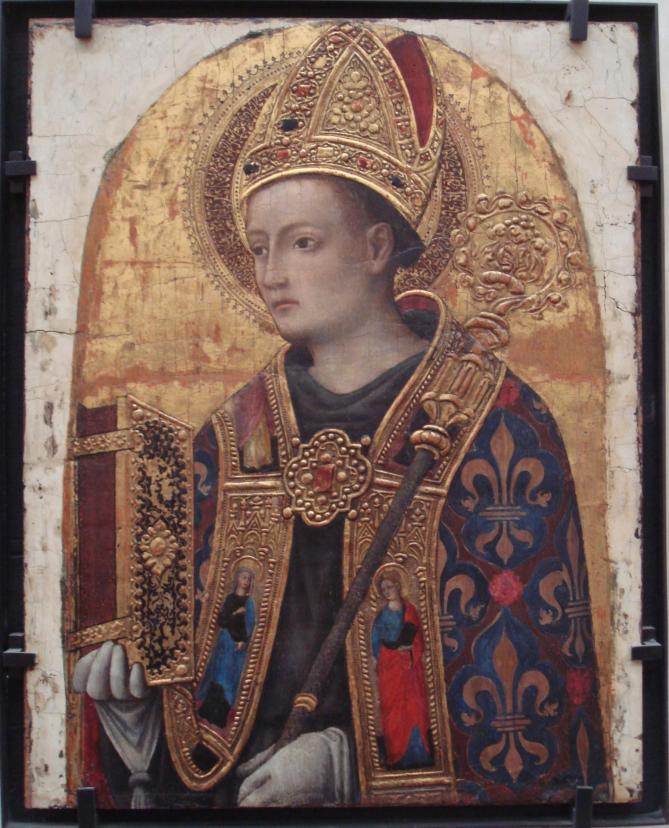 Antonio vivarini 1450 saint louis de toulouse