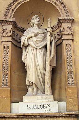 ✟Les Saints - Les Saintes du  Jour✟ - Page 24 Malte-mosta-eglise-statue-saint-jacques-mineur-1