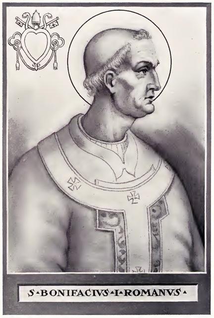 Pope boniface i illustration