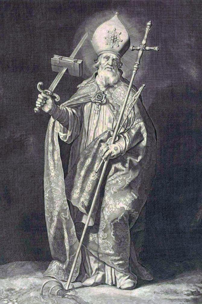 Saint boniface by cornelis bloemaert