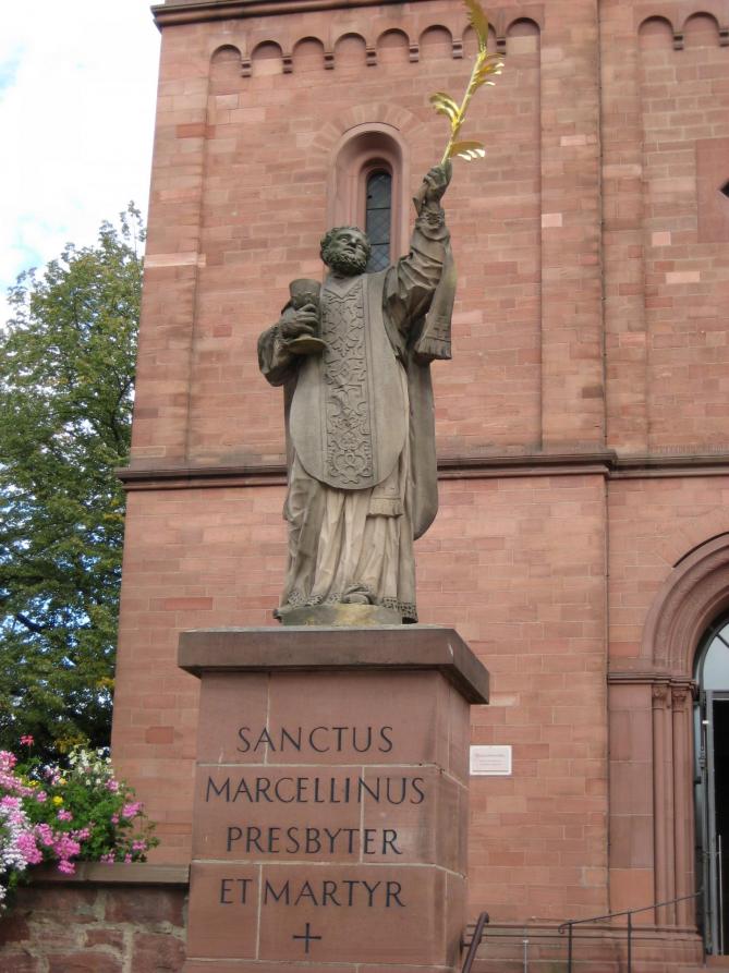 Sanctus marcellinus martyr germany seligenstadt 2007