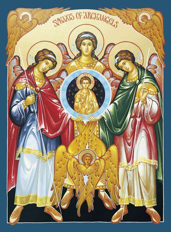 Fête des saints archanges Michel, Gabriel et Raphaël 29 septembre Trois-saints-archanges-2